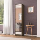 Ver imagem 1 de Sapateira com Espelho 4 Prateleiras Reflex Demóbile