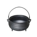 Ver imagem 2 de Panela Tripé Nº 4 Ferro Fundido Tampa Ferro Santana 1,5 Lt