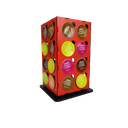 Ver imagem 1 de Porta Capsulas Dolce Giratorio Torre 32 Capsulas Vermelho