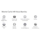 Ver imagem 6 de Cama Box Baú Queen: Colchão Molas Ensacadas Herval Monte Carlo Hr Visco + Base Clean(158x198)