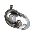 Ver imagem 2 de Porca Fixação Inox Monocomando Ferradura 31,5mm sobre Aperto Duplo Parafuso - 4044ferinx