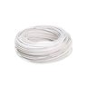 Cabo Fio Elétrico Cordão Paralelo Flex 2x1 mm Branco 100m - 1