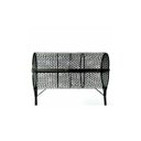 Ver imagem 1 de Lixeira de Rua Modelo Tela Moeda Dupla 100cm com Tampa