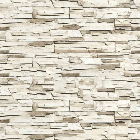 Papel de Parede Decorativo Tijolo Pedra Canjiquinha 2,5m