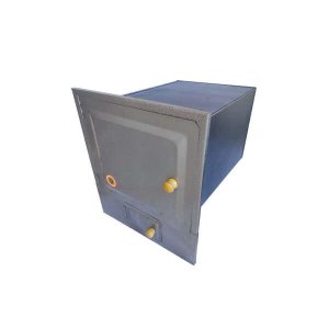 Forno De Chapa Galvanizada N°03 Com Cinzeiro 50x35x30cm