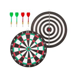 Jogo de Dardos Dupla Face Alvo Duplo 4 Dardos Grande 30 Cm - 2