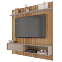Ver imagem 2 de Painel Bancada para Tv até 65 Polegadas Sena Marrom Caemmun
