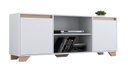 Ver imagem 1 de Rack 160cm Benevello 2031 Branco/siena Quiditá 2031 Bac/siena