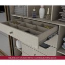 Ver imagem 6 de Guarda-Roupa Casal com Espelho 4 Portas de Correr Elegance Henn