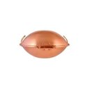 Ver imagem 1 de Panela Portuguesa Cataplana De Cobre Martelada 3 Litros