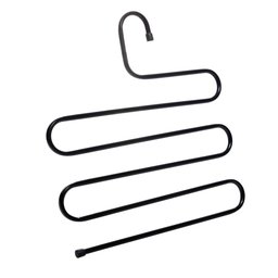Cabide para Calças de Aço Inox Preto 36cm - Lyor - 1