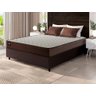 Conjunto Cama Box Espuma Atlanta Marrom Viúva 128x188x62 - 1