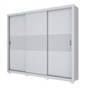 Ver imagem 5 de Guarda-Roupa Casal 3 Portas de Correr 3 Gavetas Amaro Henn