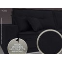 Ver mais imagens de Sofá Palermo 2,20M Retrátil e Reclinável Velosuede Preto - NetSofás