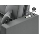 Ver imagem 6 de Sofá Palermo 2,00m Retrátil e Reclinável Velosuede Grafite - Netsofás