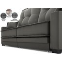 Ver imagem 5 de Sofá Palermo 2,80m Retrátil e Reclinável Velosuede Cinza - Netsofás