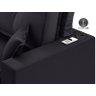 Sofá Palermo 2,80m Retrátil e Reclinável Velosuede Preto - Netsofás - 5
