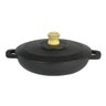 Frigideira Sautoir Ferro Fundido Tampa Ferro Santana 24 Cm - 1