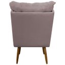 Ver mais imagens de Poltrona Decorativa para Sala Consultório Clínica Recepção Salão Manicure Sufler Decorativa Linho