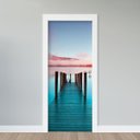 Ver imagem 1 de Adesivo de Porta - Paisagem Pier 1