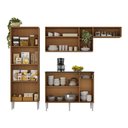 Ver imagem 5 de Armário de Cozinha Compacta Modulada Versatile Multimóveis Mp2302 C/ Balcão e Paneleiro