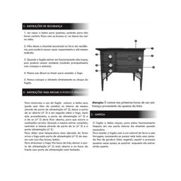 Fogão Lenha Portátil Ferro Fundido Santana 71x58x77 Cm - 4
