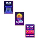 Ver imagem 6 de Kit 10 Placas MDF Gamer Retrô Arcade Vintage Parede Moderna