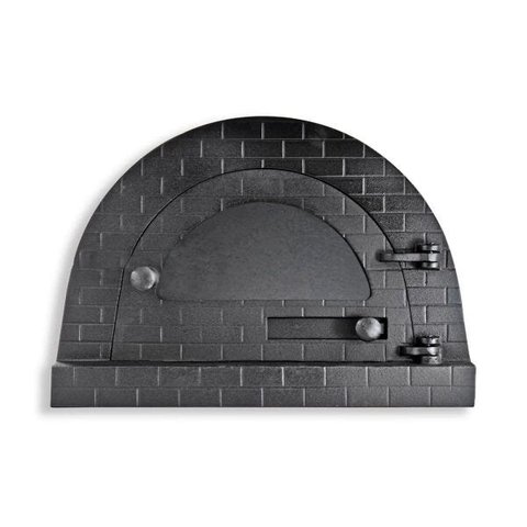 Porta Forno Ferro Igloo Vidro com Soleira Libaneza R Boquino