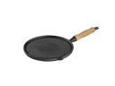 Ver imagem 1 de Bifeteira Chapa Ferro Fundido Redonda Estriada 26 Cm