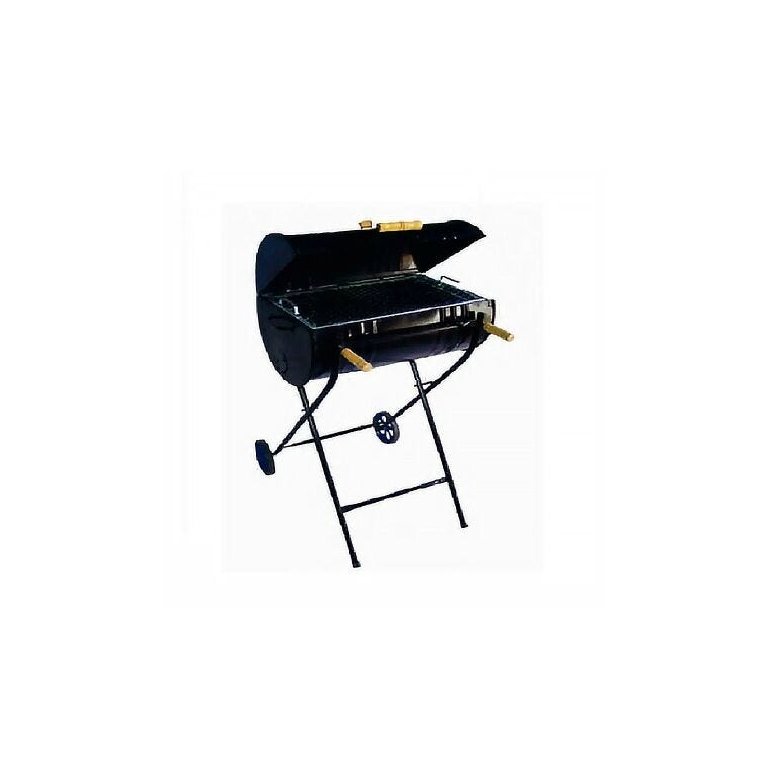 Churrasqueira Bafo Tambor Grande 200 Litros com Suporte