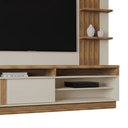 Ver imagem 3 de Estante Painel Home para Tv 55" Mariana Pérola Metaliz/amêndoa- Mabe Magazine