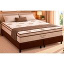 Ver imagem 1 de Cama Box Crc Queen+Colchão Molas Ensacadas Pró Vida Ortobom