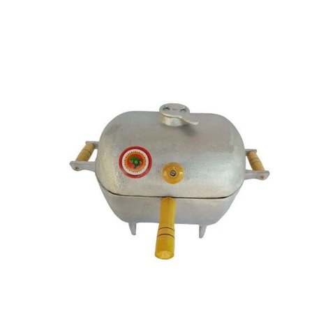 Churrasqueira Bafinho Alumínio Redonda Pequena 30x32x25cm