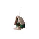 Ver imagem 2 de Mini Chalé de Passarinho Feito de Madeira para Decoração Casa -Decoração