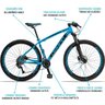 Bicicleta Aro 29 Dropp Z4x 2x9 Shimano Freio a Disco Hidráulico Suspensão com Trava no Guidão - 2