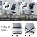 Ver imagem 6 de Almofada de Apoio Lombar para Carro/cadeira de Escritório