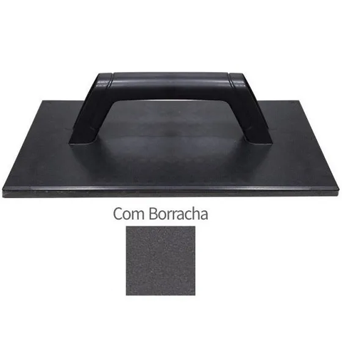 DESEMPENADEIRA PVC COM BORRACHA 17CM X 30CM REF 11804021 METASUL