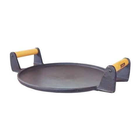 Picanheira De Ferro Fundido Com 2 Alças - 34cm De Largura