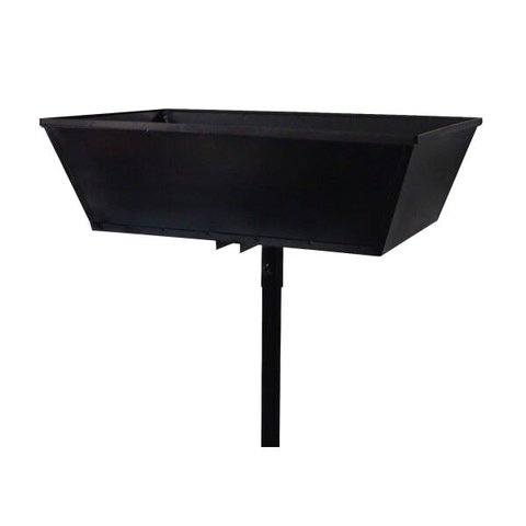 Lixeira de Rua Modelo Retangular 60cm