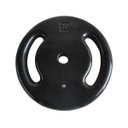 Ver imagem 1 de Anilha Ferro Fundido Emborrachada Fitness Academia 20,0 Kg