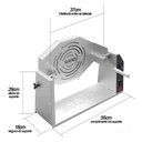Ver imagem 6 de Panela Elétrica de mexer doce Suporte articulado aquecimento:220v