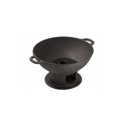 Bojo Base Cálice Ferro Fundido Da Gengis-kan Libaneza 32 Cm
