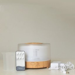 Difusor de Aromas Purificador Elétrico Ultrassônico 500Ml (A50Sc) - Marrom - 110V/220V (Bivolt) - 1