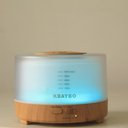 Ver mais imagens de Difusor de Aromas Purificador Elétrico Ultrassônico 500Ml (A50Sc) - Marrom - 110V/220V (Bivolt)