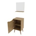 Ver imagem 4 de Conjunto para Banheiro Balcão com Espelho sem Cuba 45cm Bn3691 Tecnomobili Amenoda