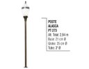 Ver imagem 2 de Poste Colonial Alasca para Jardim de Alumínio 2,94m