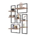 Ver imagem 2 de Conjunto 7 Prateleiras Industrial Montana - Pleno