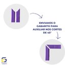 Ver imagem 4 de Boiserie Moldura Rodameio de Eva Adesivo e Flexível *orion 2,5cmx 8mm 20 Metros* Lilás