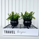 Ver imagem 4 de Decoração sala quarto livro fake + dupla vaso decor preto