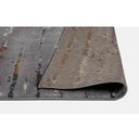 Ver imagem 3 de Tapete Sala Turco 3,00 X 4,00 Soft Pincelado Cinza Colorido Qaza